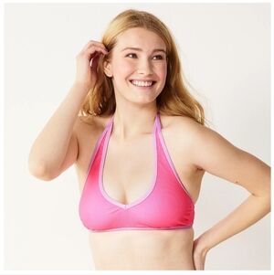 NWT Halter Style Bikini Top